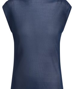 Hugo Boss T-Shirts-Sleeveless plissé-pleated top-hugo boss outlet 2