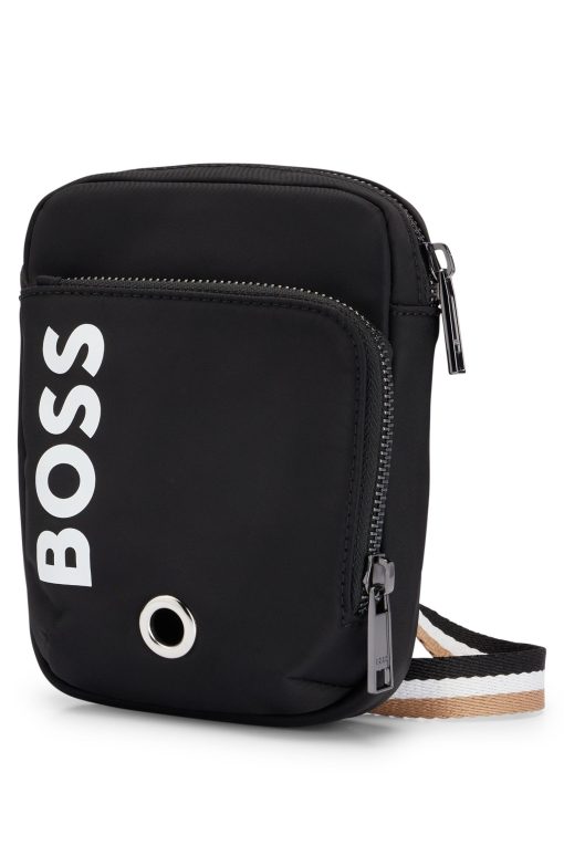 Hugo Boss Dog Accessories-Crossbody dog-walk bag with contrast logo-hugo