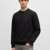 Hugo Boss Tracksuits-Relaxed-fit hoodie with hexagonal quilting-hugo boss outlet 4