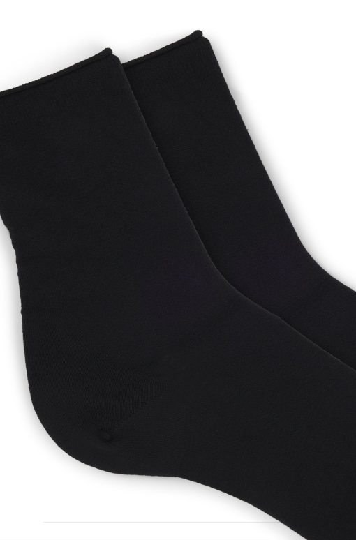 Hugo Boss Underwear, Pajamas, and Socks-Two-pack of socks in a bamboo-viscose blend-hugo - Image 2