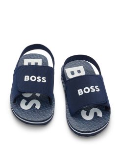 Hugo Boss-Kids’ slides with ankle strap and branding-hugo boss near me 2