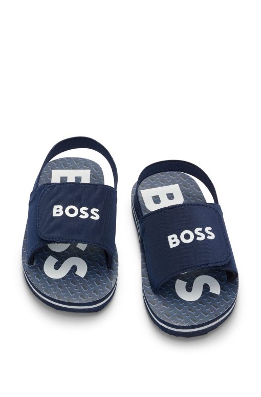 Hugo Boss-Kids' slides with ankle strap and branding-hugo boss near me - Image 2