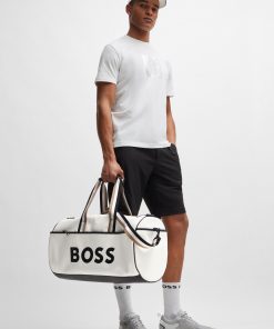 Hugo Boss Bags-BOSS x Matteo Berrettini  Faux-leather holdall with contrast logo-hugoboss 2