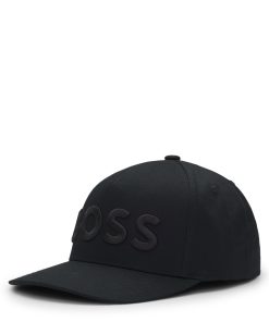 Hugo Boss-Cotton-twill cap with embroidered logo-hugo boss sale