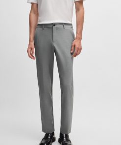 Hugo Boss-Packable slim-fit trousers with four-way stretch-boss outlet