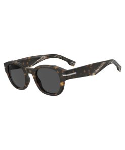 Hugo Boss Eyewear-Patterned-acetate sunglasses with silver-tone hinges-hugo boss near me