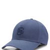 Hugo Boss-Knitted-piqué six-panel cap with embroidered logo-hugo boss store near me 3