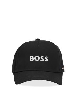 Hugo Boss-Kids’ cap in cotton twill with logo details-hugo boss near me