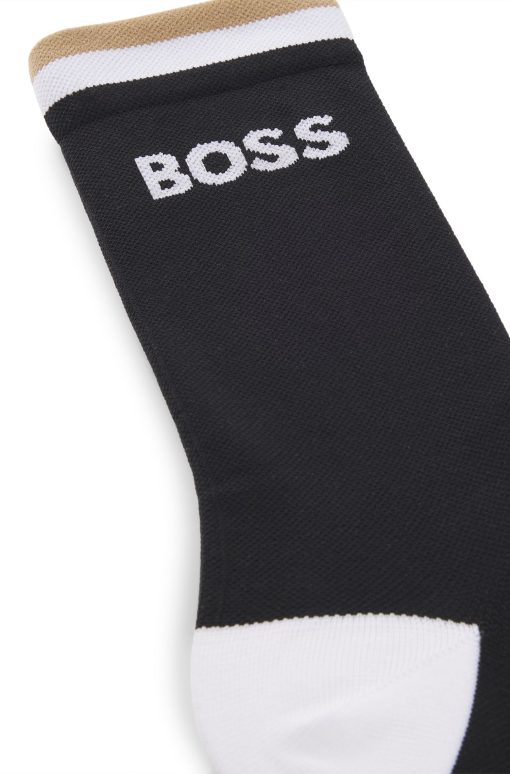 Hugo Boss Socks-BOSS x ASSOS moisture-wicking cycling socks with seamless construction-hugo boss near me - Image 2