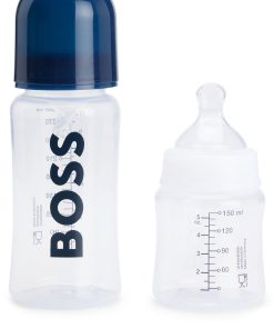 Hugo Boss-Gift-boxed set of two BPA-free baby bottles-hugo boss store near me