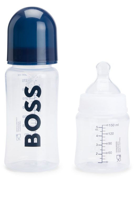 Hugo Boss-Gift-boxed set of two BPA-free baby bottles-hugo boss store near me