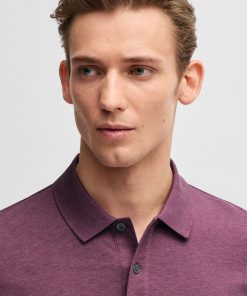 Hugo Boss Polo Shirts-Pallas Regular-fit polo shirt in cotton with embroidered logo-hugo boss store 2