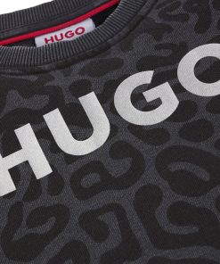 Hugo Boss-Kids’ cheetah-print sweatshirt with rear zip-boss hugo 2