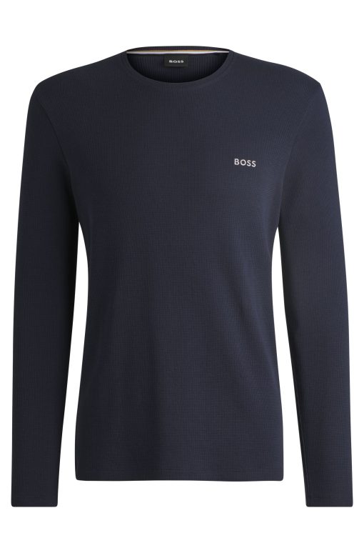 Hugo Boss Underwear-pajama T-shirt with embroidered logo-hugo - Image 2