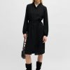 Hugo Boss Dresses-Two-part dress with volant trim-boss outlet 3