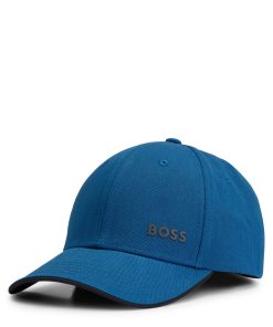 Hugo Boss-Logo-print cap in cotton twill-boss outlet