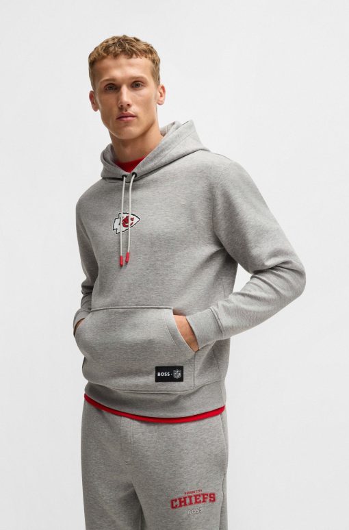 Hugo Boss Tracksuits-BOSS x NFL interlock hoodie with special branding-boss store near me