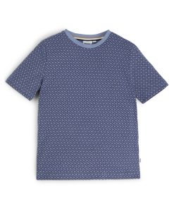 Hugo Boss-Kids’ T-shirt in cotton with all-over monogram print-hugo boss near me