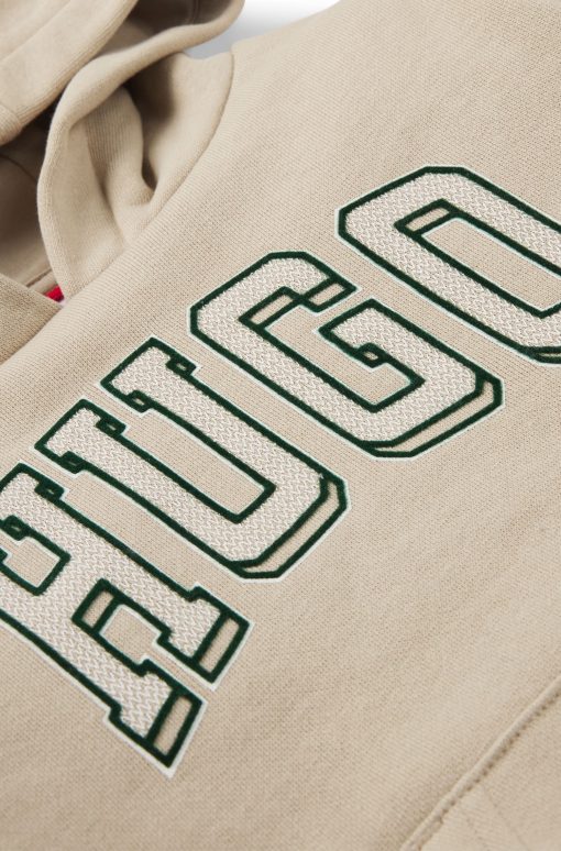 Hugo Boss-Kids' hoodie with seasonal logo-hugo boss store near me - Image 2