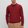 Hugo Boss Sweaters and Cardigans-Sweater with color-blocking and logo-boss store near me 3