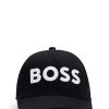 Hugo Boss-Kids’ cap in cotton twill with logo details-hugo boss near me 3