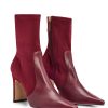 Hugo Boss Boots-Suede boots with Double B monogram-boss store near me 4