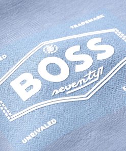 Hugo Boss-Kids’ sweatshirt in fleece with logo artwork-boss store near me 2