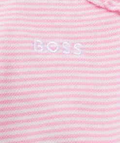 Hugo Boss-Baby sleepsuit in with frill trim-hugoboss 2