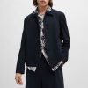 Hugo Boss Sport Coats-Modern-fit jacket in sequinned stretch fabric-hugo boss outlet 4