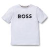 Hugo Boss-Kids’ T-shirt in cotton with all-over monogram print-boss outlet 3