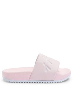 Hugo Boss-Kids’ lightweight slides with handwritten-logo strap-hugo boss near me