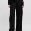 Hugo Boss-Loose-fit wide-leg trousers in faux leather-boss near me 3