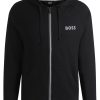 Hugo Boss Sweatshirts and Jogging Pants-Active tracksuit bottoms in stretch fabric with moisture management-boss outlet 3