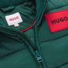 Hugo Boss-Kids’ water-repellent padded gilet with logo details-boss store 4