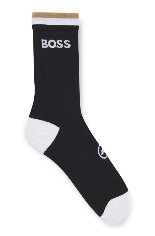 Hugo Boss Socks-BOSS x ASSOS moisture-wicking cycling socks with seamless construction-hugo boss near me