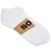 Hugo Boss Socks-Three-pack of short socks with logos-hugo 3