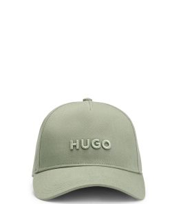 Hugo Boss-Cotton-twill cap with logo on front and visor-hugo boss outlet 2