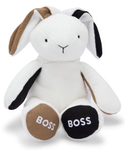 Hugo Boss-Branded faux-fur cuddly bunny for babies-hugo boss near me