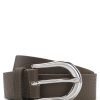 Hugo Boss Belts-Italian-leather belt with logo buckle-hugo boss outlet 3