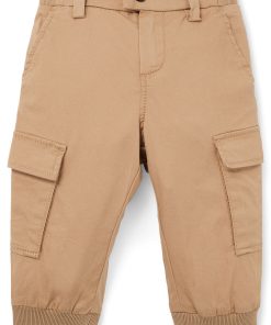 Hugo Boss-Kids’ cargo trousers in stretch cotton-hugo