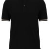 Hugo Boss Polo Shirts-Cotton-jersey polo shirt with double logo-hugo boss near me 4