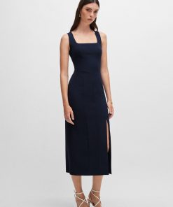 Hugo Boss Dresses-Business dress with seaming details-boss hugo 2