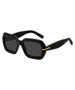 Hugo Boss Eyewear-Black-acetate sunglasses with gold-tone hinges-hugo by hugo boss