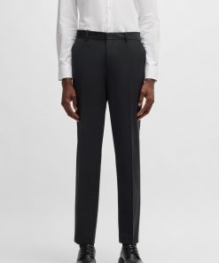 Hugo Boss Pants-Slim-fit trousers in performance-stretch wool-hugoboss