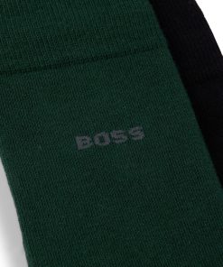 Hugo Boss Socks-Two-pack of cotton-blend regular-length socks-hugo by hugo boss 2