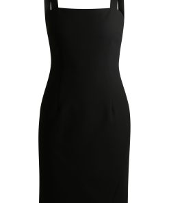 Hugo Boss Dresses-Bodycon dress with thick straps-hugo boss sale 2