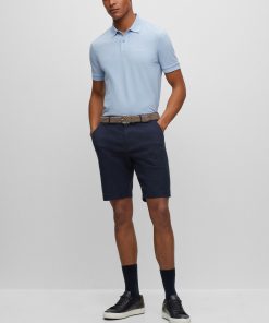 Hugo Boss Pants-Slim-fit shorts in a cotton blend-hugo 2