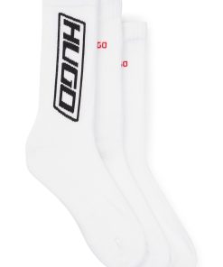 Hugo Boss Socks-Three-pack of regular-length socks in a cotton blend-hugo by hugo boss