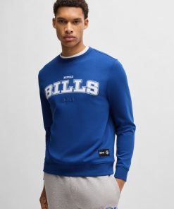 Hugo Boss Tracksuits-BOSS x NFL regular-fit sweatshirt with special branding-hugo boss sale