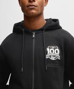 Hugo Boss Tracksuits-BOSS x NFL zip-up hoodie with special branding-hugo boss store near me 2